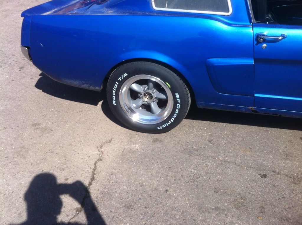 Wheel & Tire size pictures - Vintage Mustang Forums